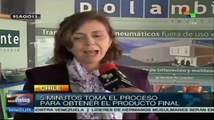 Chile crea empresa innovadora en el reciclaje de neumáticos
