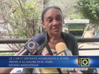 Asesinaron a joven en El Tigre; encapuchados ingresaron a su vivienda y le dispararon