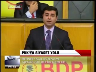 PKK'YA SİYASET YOLU.