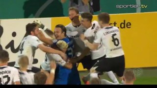 DFB-Pokal: SV Sandhausen - 1. FC Nürnberg 5:4 n.E. | Highlights | 1. Runde