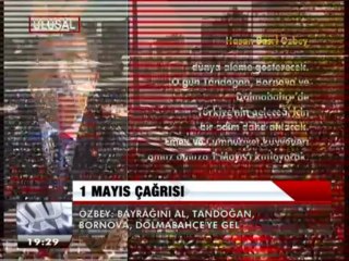 1 MAYIS ÇAĞRISI