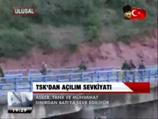 TSK'DAN AÇILIM SEVKİYATI.