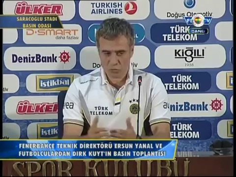 Ersun Yanal ve Dirk Kuyt'ın Basın Toplantısı - Fenerbahçe - Salzburg