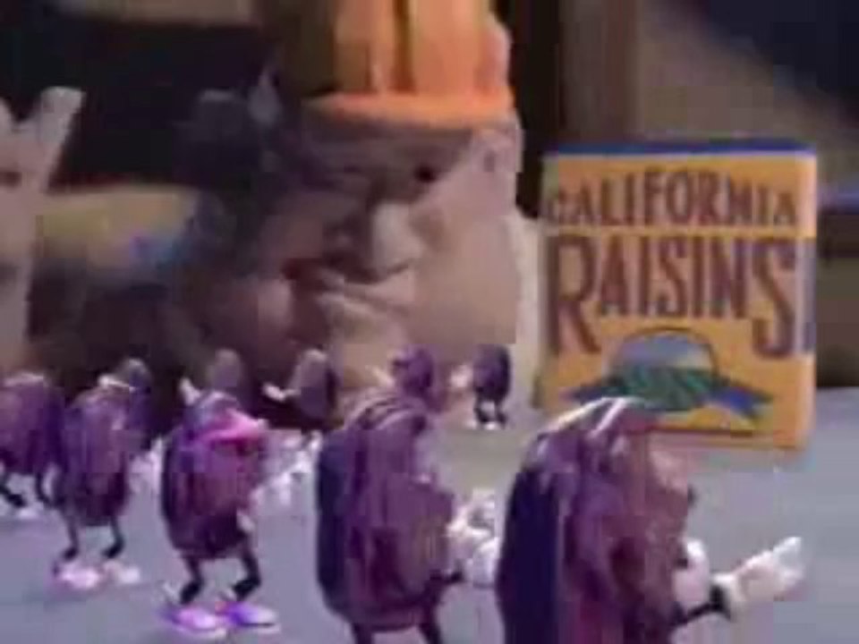Commercial - California Raisins + Construction Guy