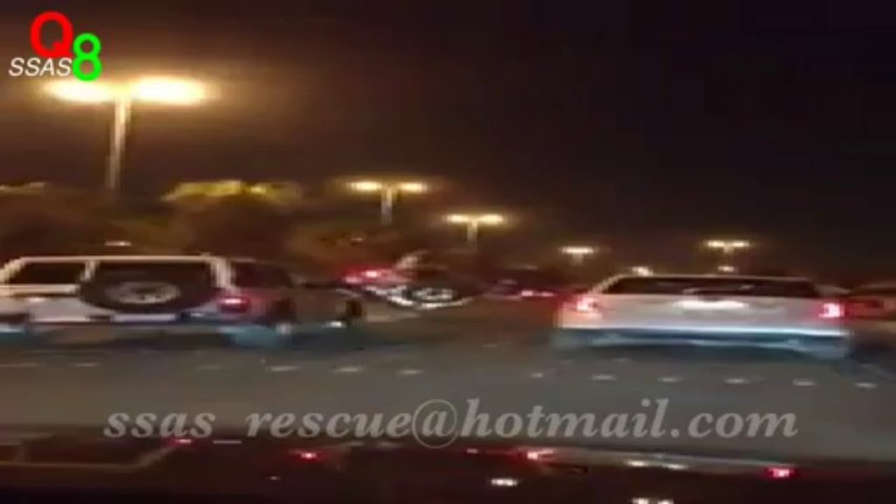 استهتار ورعونه على شارع دمشق في منطقة الروضة