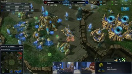 Grubby vs HasuObs - Game 1 - WCS Starcraft 2