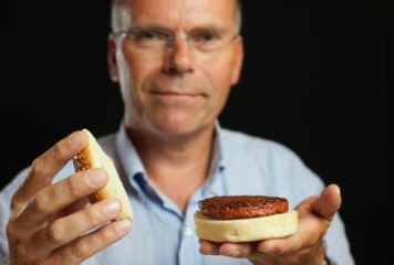 World's first test-tube burger served up