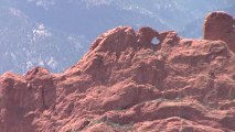 Kyzak & Rydik hiking, view kissing cammels, Garden of The Gods Colorado Springs