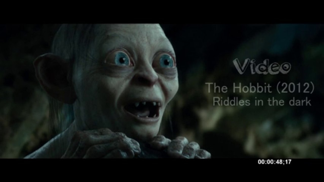 Gollum - Extreme Slow Motion (Twixtor) - The Hobbit An Unexpected Journey