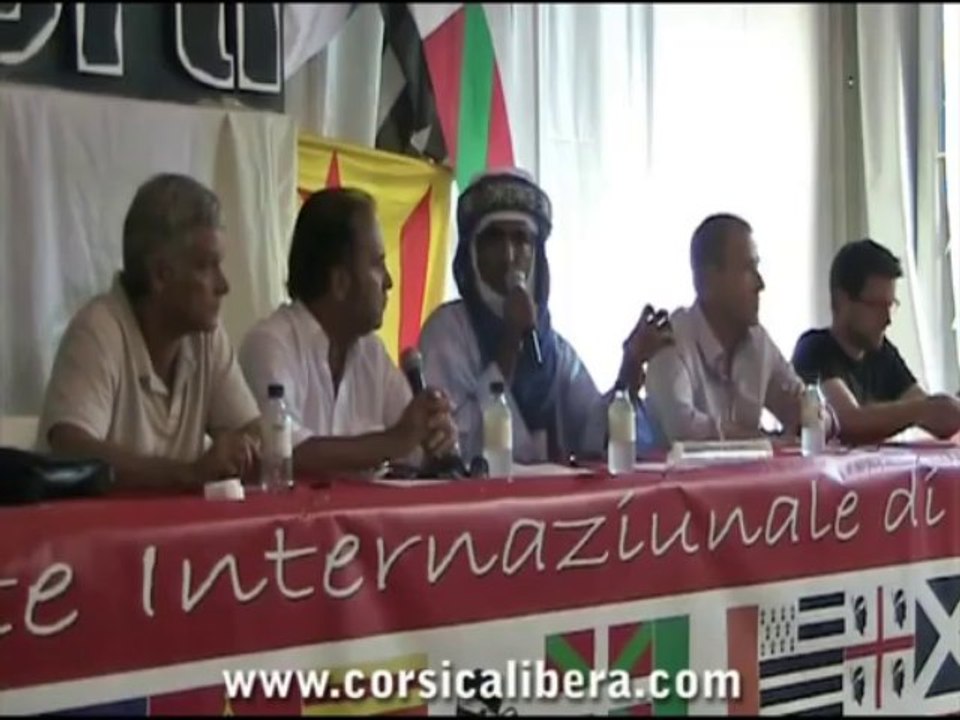 Conférence sur la Lutte de Libération de l'AZAWAD au Mali - Moussa Ag Assarid MNLA #Ghjurnate2013