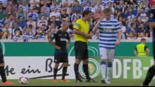 DFB-Pokal: MSV Duisburg - SC Paderborn 2:3 | Highlights | 1. Runde