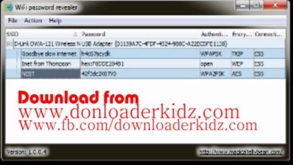 WiFi Password Revealer 1.0.0.4 Downloaderkidz.com