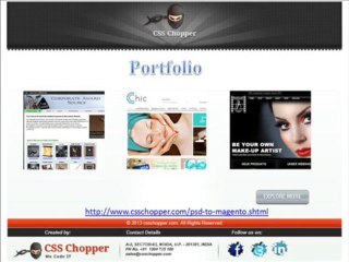 PSD to Magento Development Service By CSS Chopper