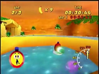 DKR64 Fossil Canyon (Hover) 20:45*, 1:04:91* (NTSC-J)