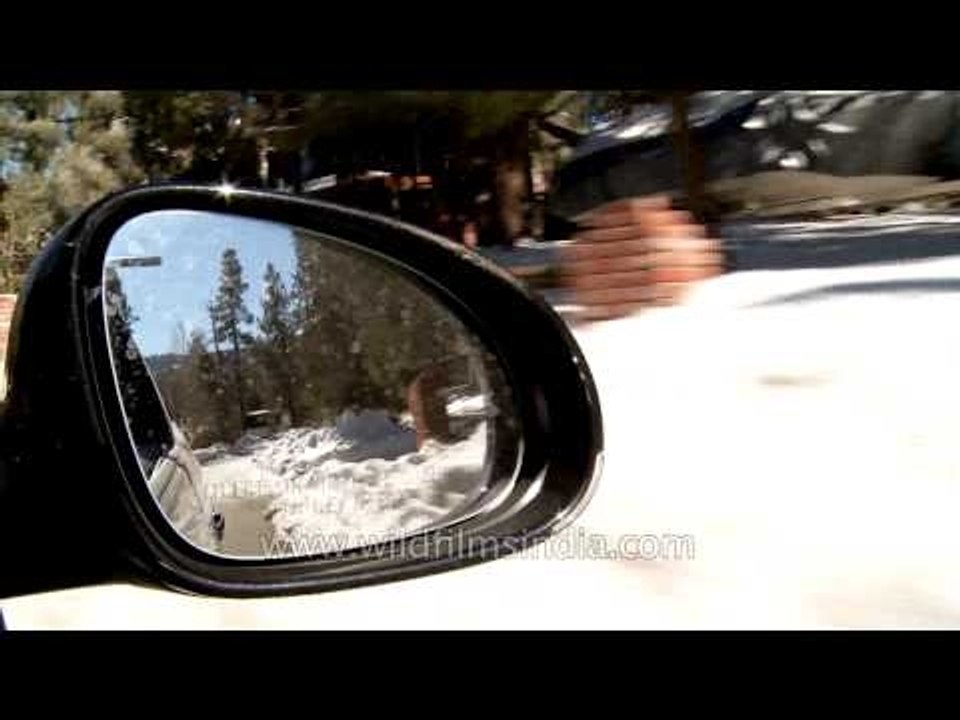 Time lapse - Snow driving