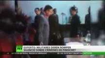 (Vídeo) Hallan rieles con los que hundían cuerpos en la dictadura de Pinochet