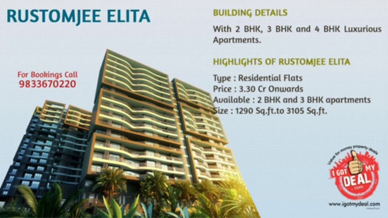 Rustomjee Elita D. N. Nagar Juhu