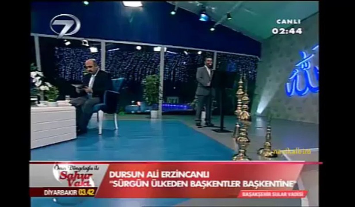 Sürgün Ülkeden Başkentler Başkentine Dursun Ali Erzincanlı Ramazan 2013