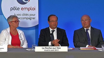 Intervention à l'agence Pôle Emploi de la Roche-sur-Yon