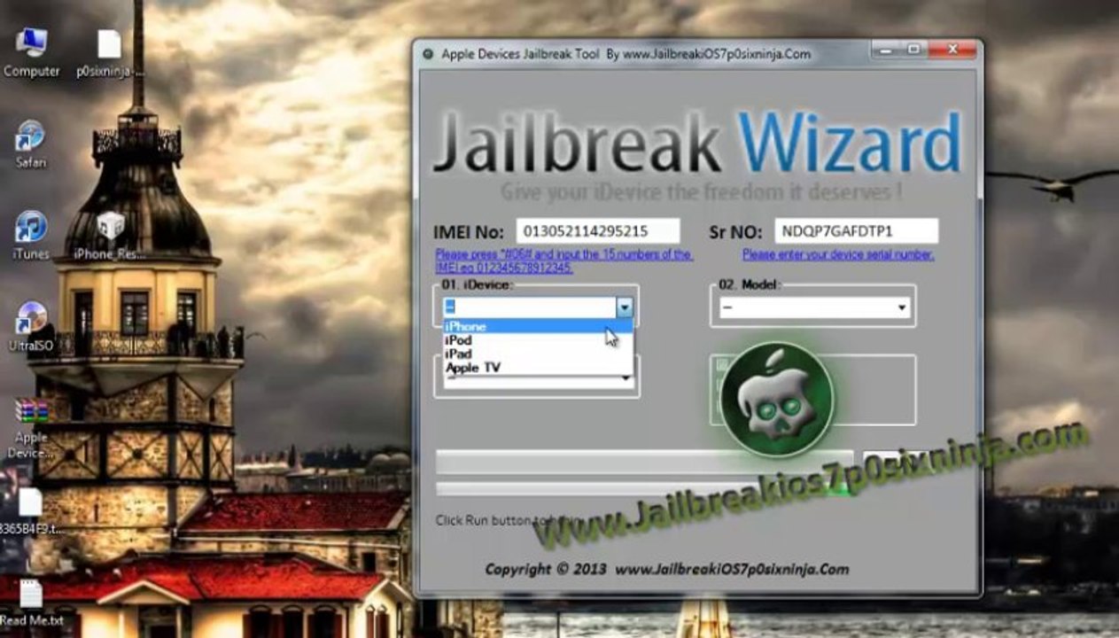 HowTo [iOS 6.1.3] JAILBREAK iPhone ,iPod Touch ,iPad,Apple TV 46.1.3 Firmware
