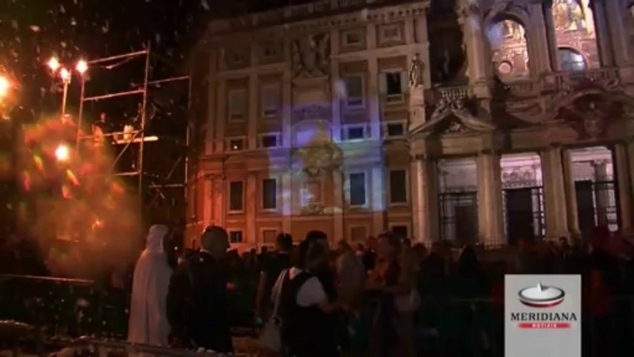 Rievocato il miracolo della Madonna della neve. Quest’anno dedica a Papa Francesco