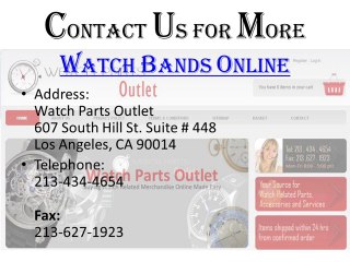 Explore the Best Types of Watch Bands to Elevate Your Style ⌚