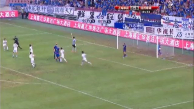 CSL: Kein Abseits! Schläfriges Shanghai spät bestraft