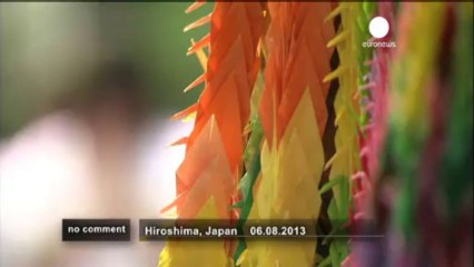 Download Video: Japan marks 68th anniversary of Hiroshima... - no comment