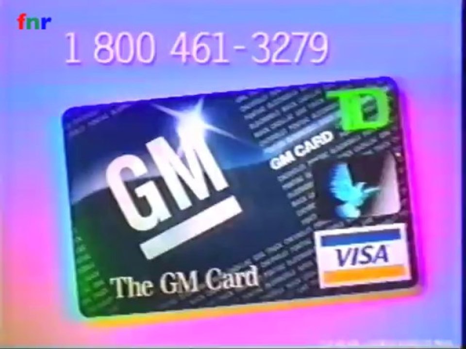 GM Visa Card (1995) Commercial