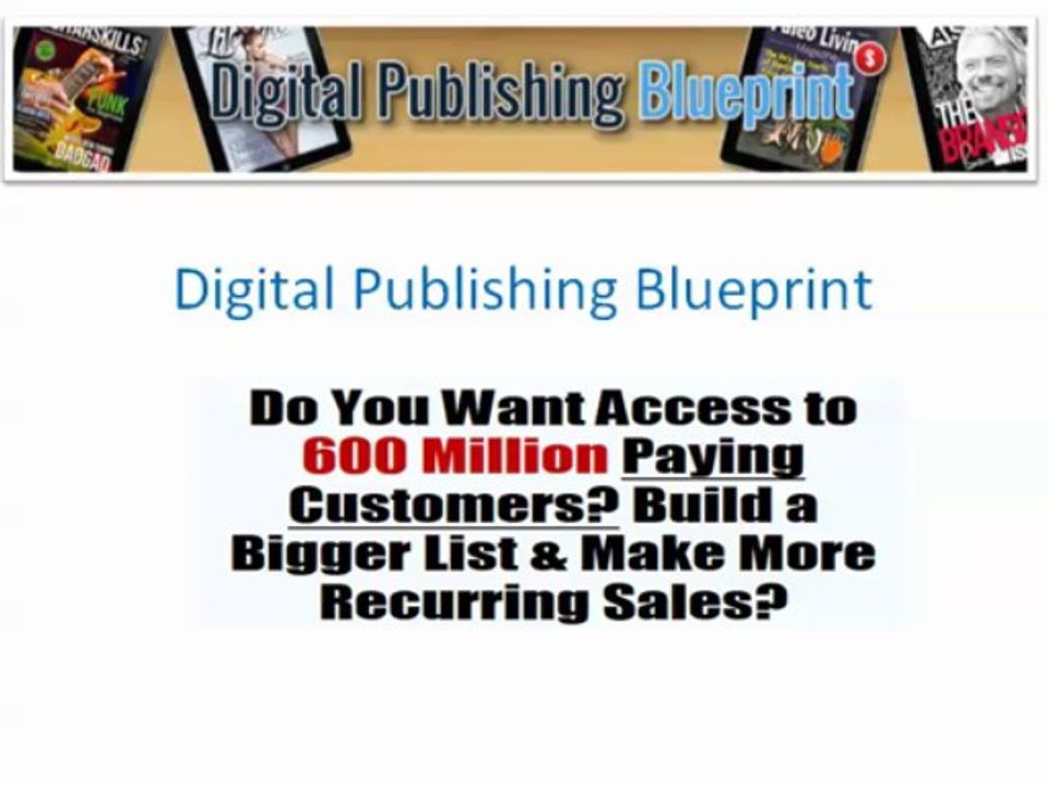 Digital Publishing Blueprint Review