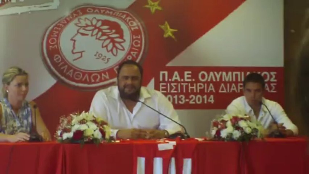 Δηλώσεις Μαρινάκη στην παρουσίαση του Σαβιόλα (2)