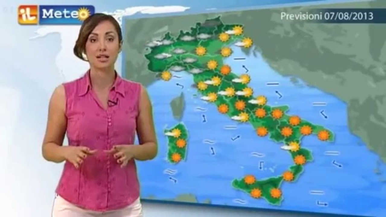 Meteo Italia 7/08/2013 - Previsioni by iLMeteo.it