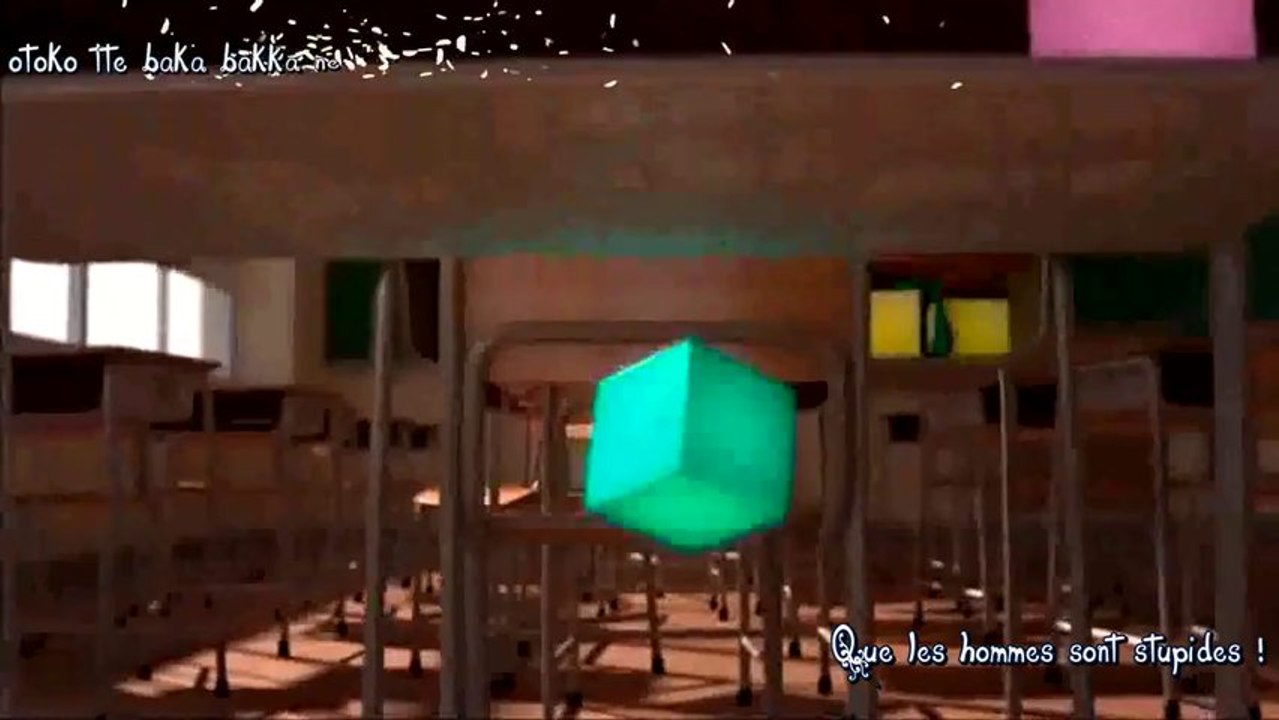 Miku Hatsune ~ Kocchi Muite Baby ~ [ Traduction en français + Romaji karaoké ]