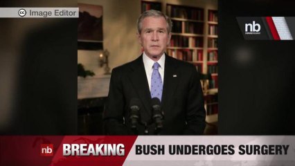 BREAKING: George W Bush Has Emergency Heart Surgery