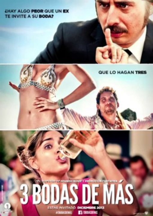 '3 Bodas de Más' - Motion Poster