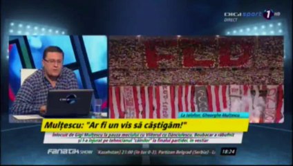 telefon Multescu FANATIK SHOW (despre Tucudean) (06-08-2013)