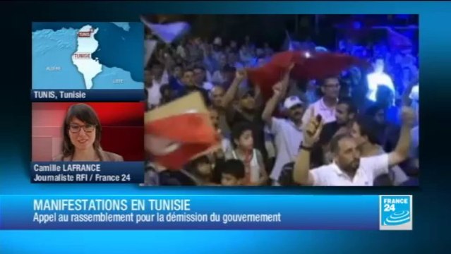 Tunisie : l'opposition se mobilise pour faire tomber le gouvernement d'Ennahda