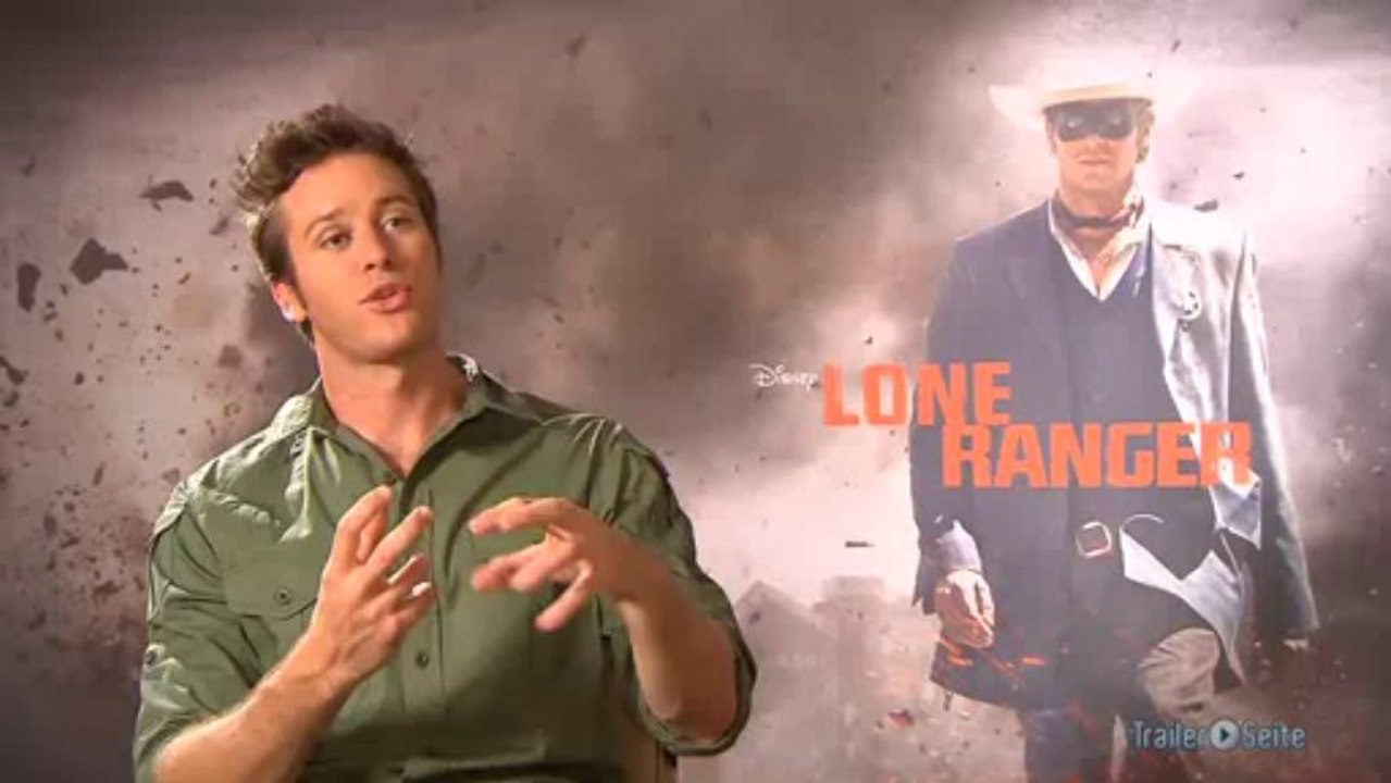 Armie Hammer exklusiv Interview zu LONE RANGER