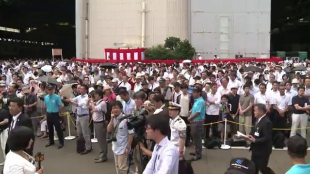 Japan navy unveils biggest warship since WWII