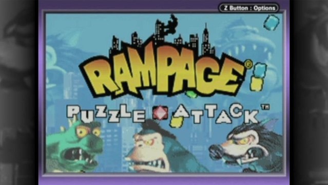 CGR Undertow - RAMPAGE PUZZLE ATTACK review for Game Boy Advance