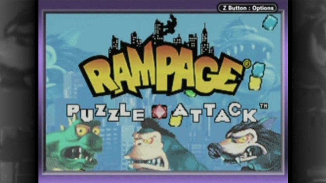 CGR Undertow - RAMPAGE PUZZLE ATTACK review for Game Boy Advance