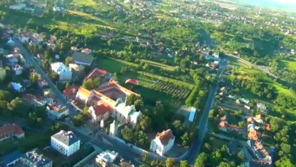 ▶ Sandomierz z lotu ptaka 03.08.2013