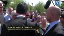 Manuel Valls interpellé par une habitante de Trappes