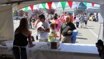 Huge Line ups for food at  Festa Italiana 2013 - Thunder Bay Ontario, Canada
