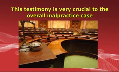 The Legal Nurse as Expert Witness