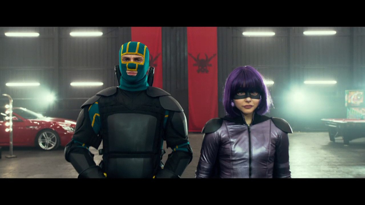 Jim Carrey And Chloe Grace Moretz In The New "Kick Ass 2" Trailer