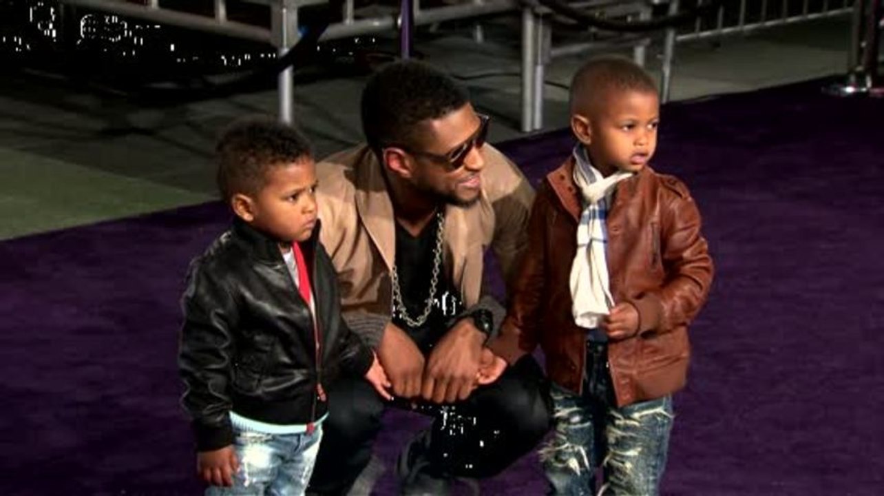 Usher's Son in ICU After Pool Accident