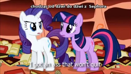 Epic Rap Battles of Pony - Twilight Sparkle VS Rarity (Napisy PL) +18