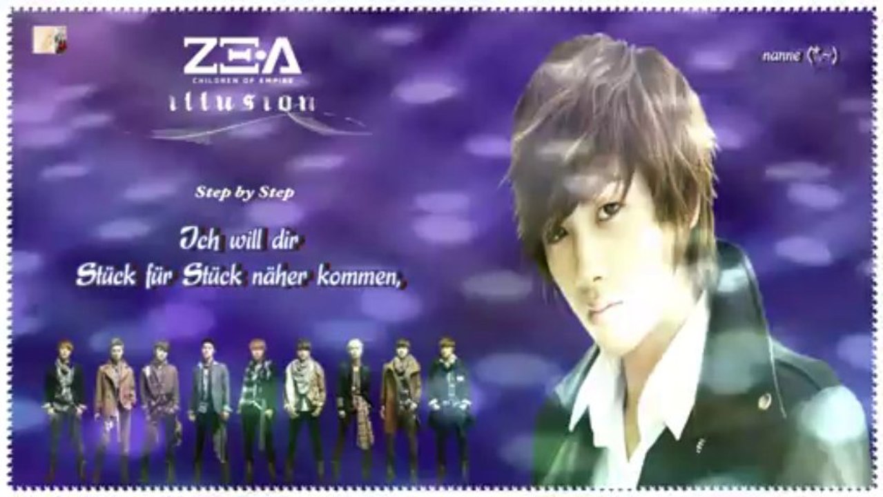 ZE:A - Step By Step k-pop [german sub]