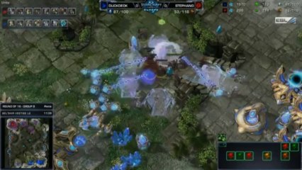 Stephano vs duckdeok - Game 1 - WCS Starcraft 2